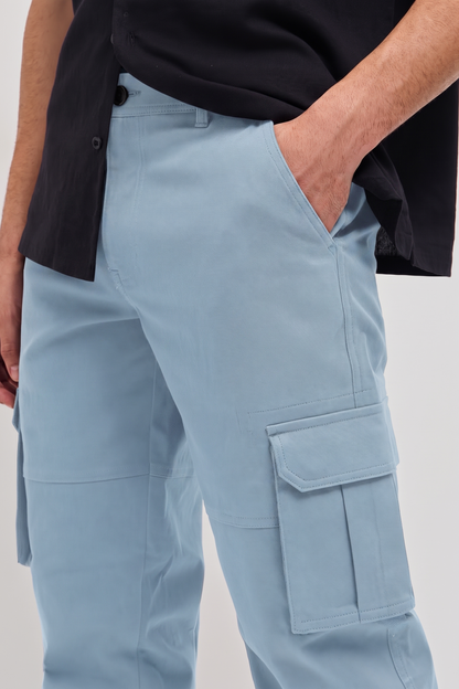 Classic Cargo Trouser Light Blue