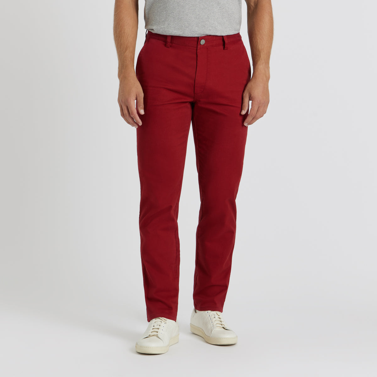 Classic Casual Chinos Maroon