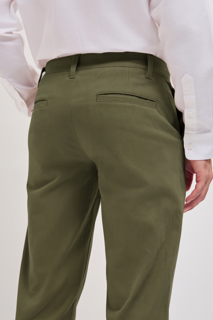 Classic Casual Chinos Olive