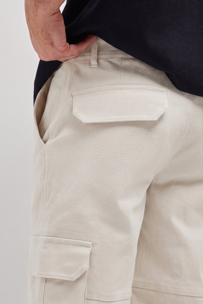 Classic Cargo Trouser Cream