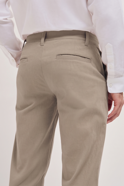 Classic Casual Chinos Taupe