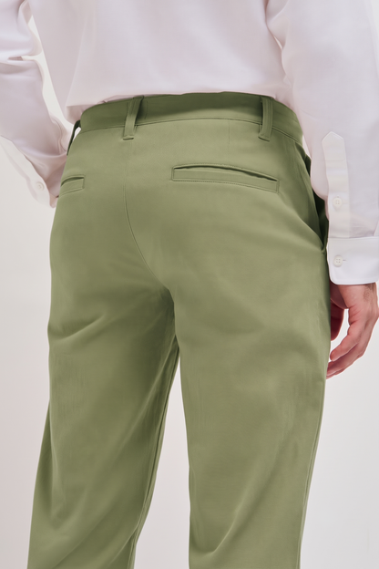 Classic Casual Chinos Sage Green