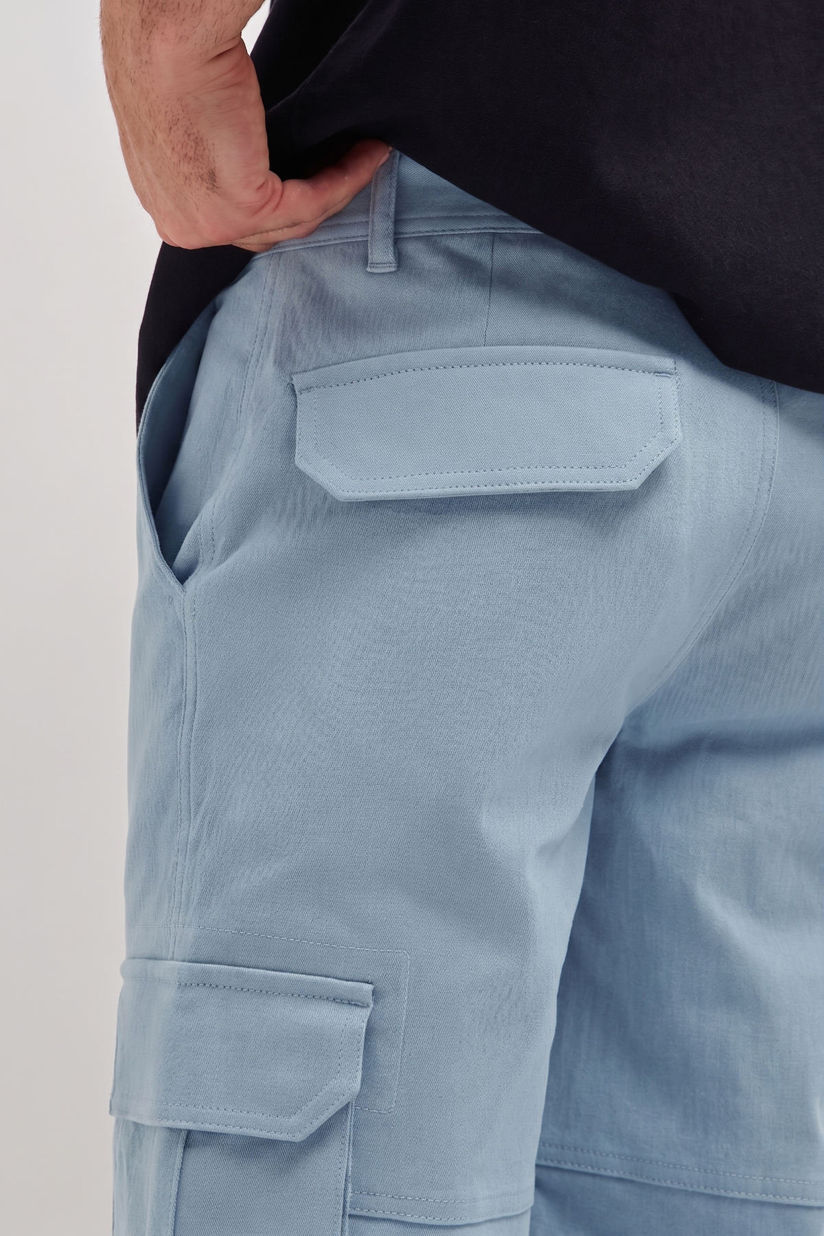 Classic Cargo Trouser Light Blue