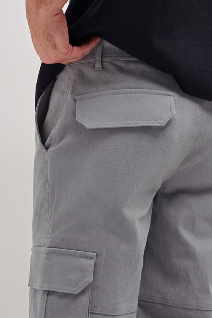 Classic Cargo Trouser Light Grey