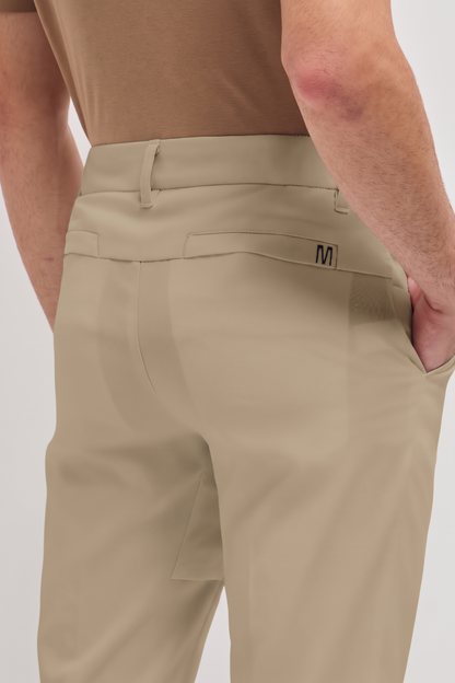 Golf Chino Trouser Beige Khaki