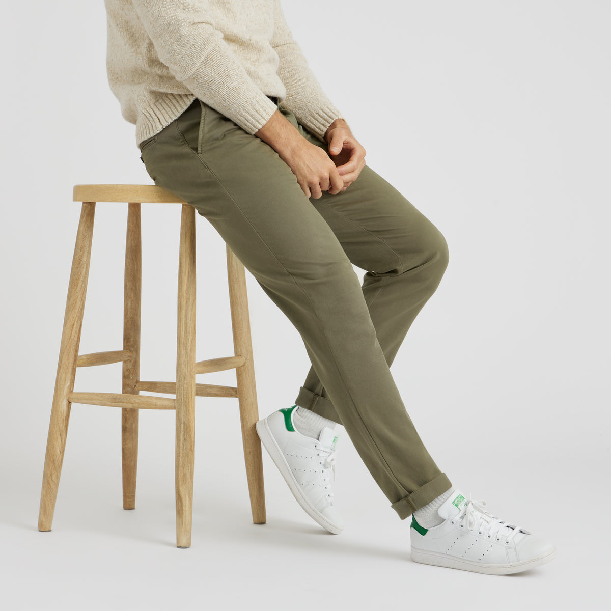 Classic Casual Chinos Olive