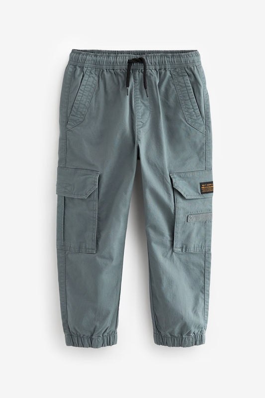 Boys Cargo Trousers Blue