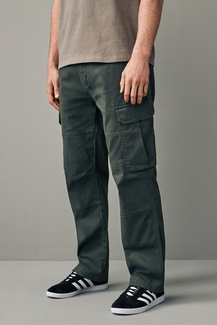 Classic Cargo Trouser Green Khaki