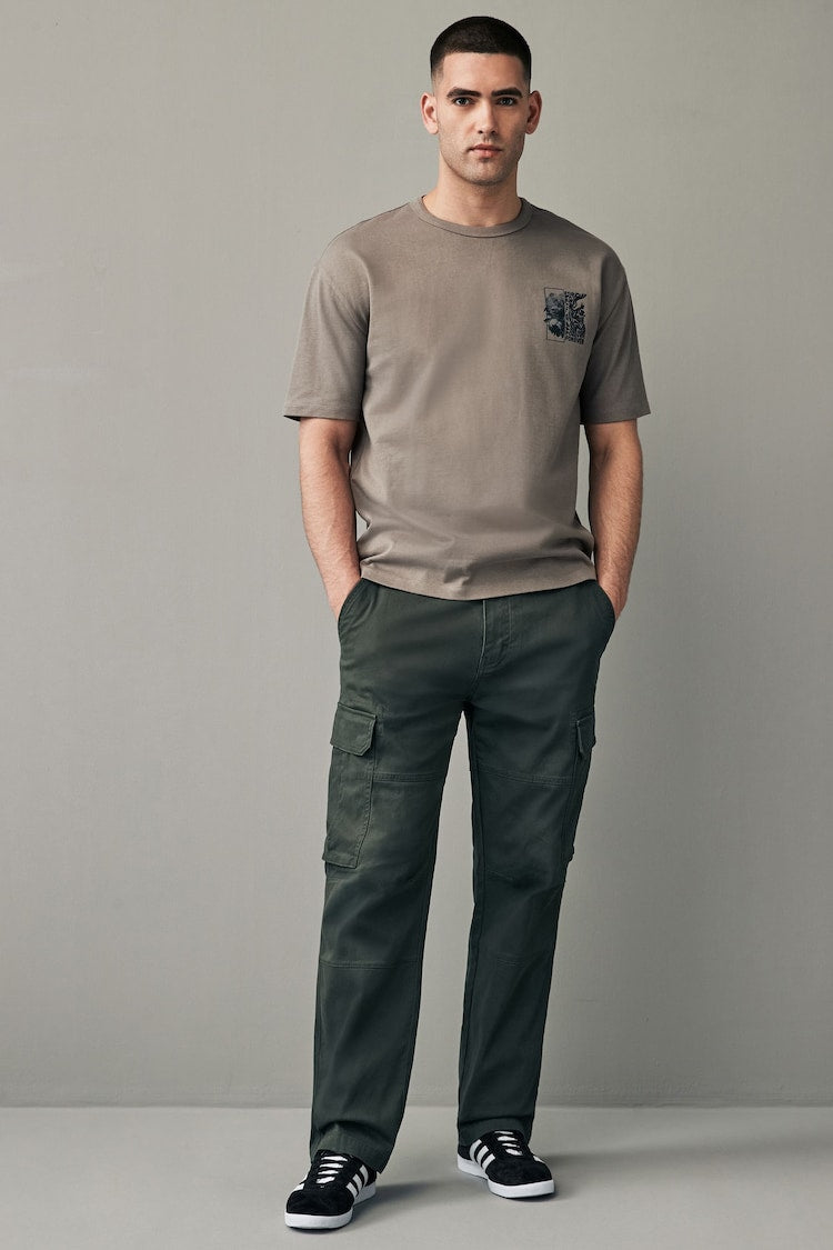 Classic Cargo Trouser Green Khaki
