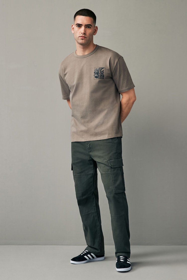 Classic Cargo Trouser Green Khaki