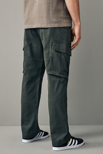 Classic Cargo Trouser Green Khaki