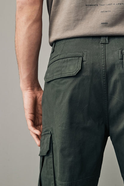 Classic Cargo Trouser Green Khaki