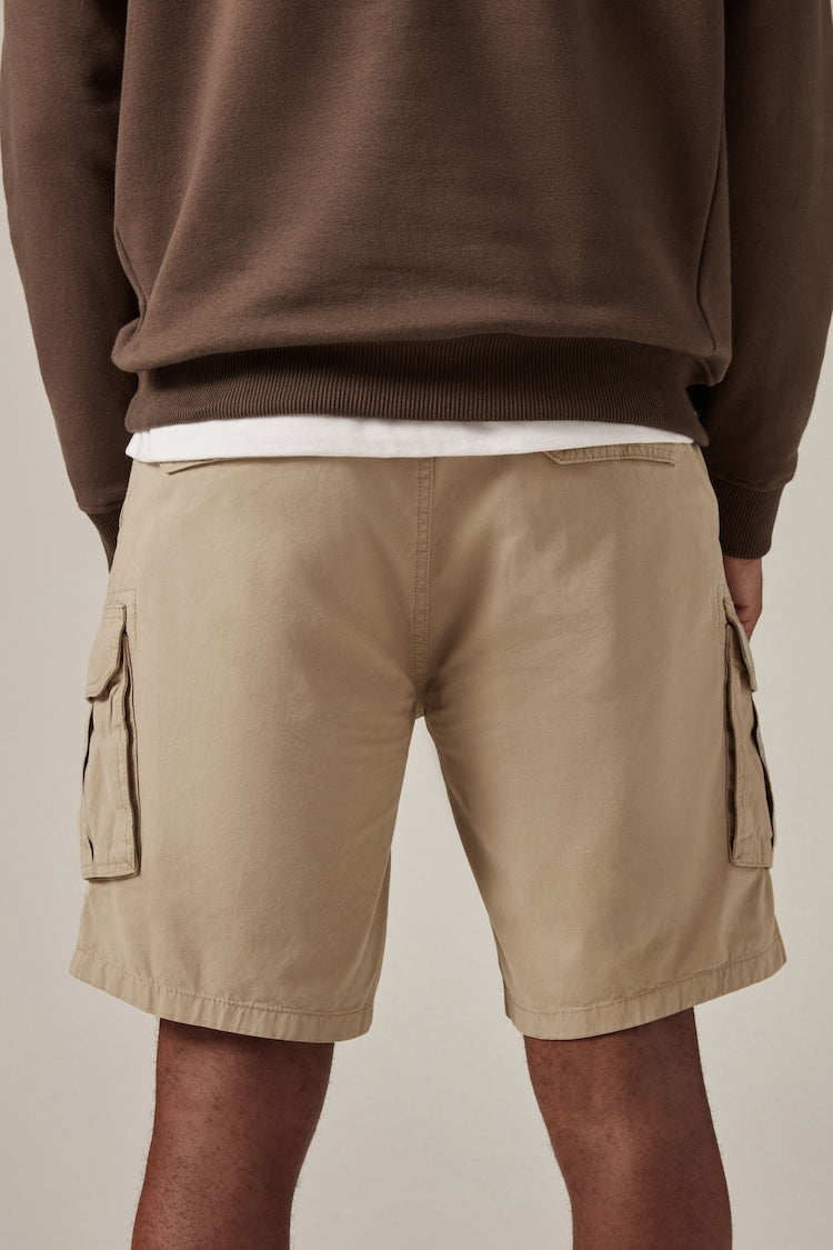 Classic Cargo Shorts Beige Khaki