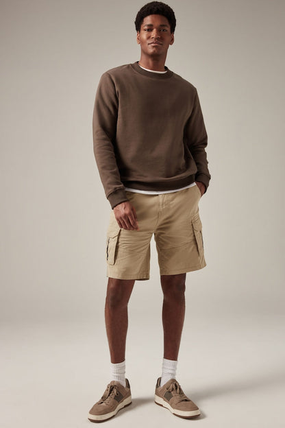 Classic Cargo Shorts Beige Khaki