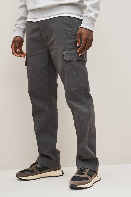 Classic Cargo Trouser Grey Charcoal
