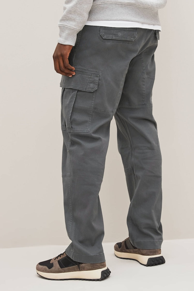 Classic Cargo Trouser Grey Charcoal