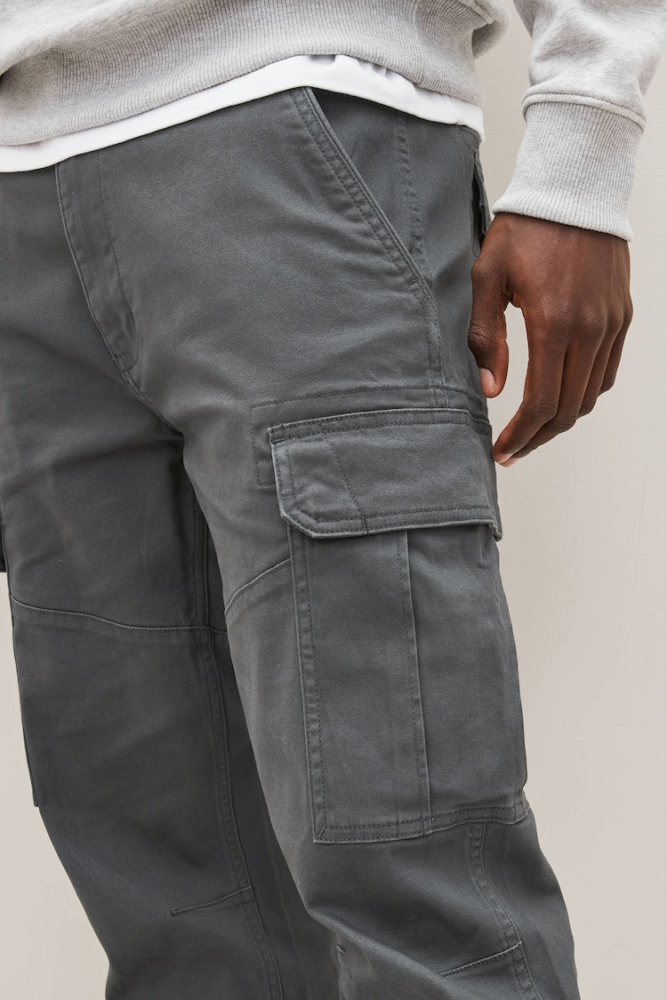 Classic Cargo Trouser Grey Charcoal
