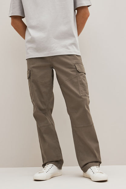 Classic Cargo Trouser Brown Mushroom