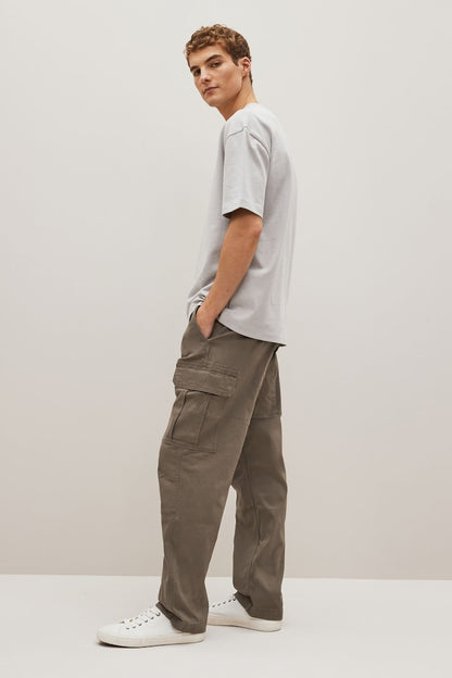 Classic Cargo Trouser Brown Mushroom