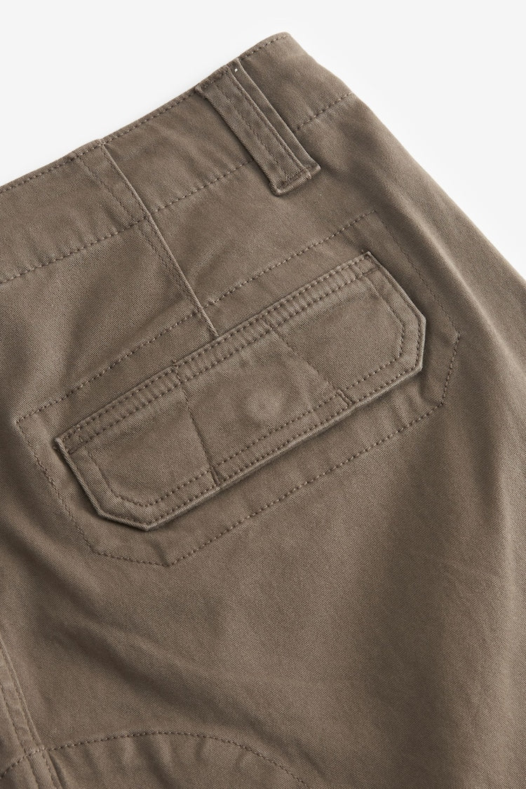 Classic Cargo Trouser Brown Mushroom
