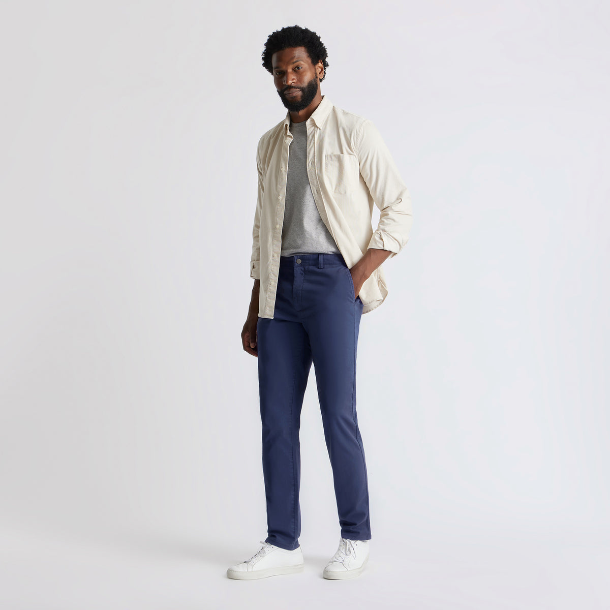 Classic Casual Chinos Smoked Navy