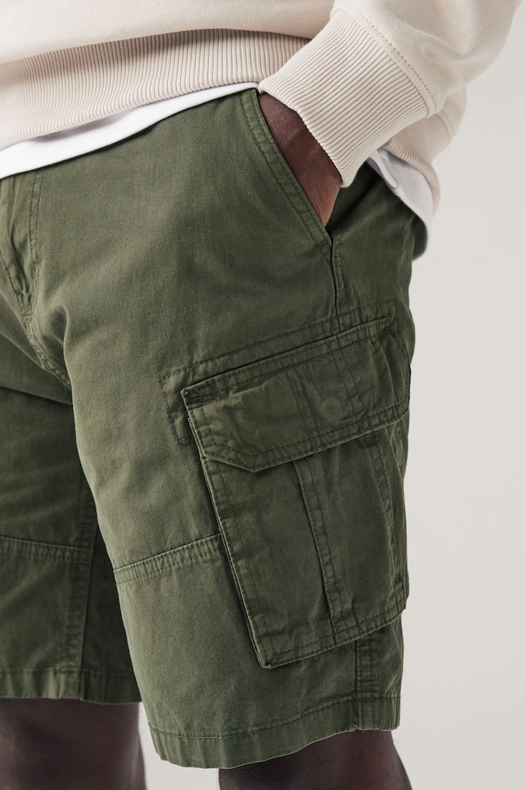 Classic Cargo Shorts Forest green