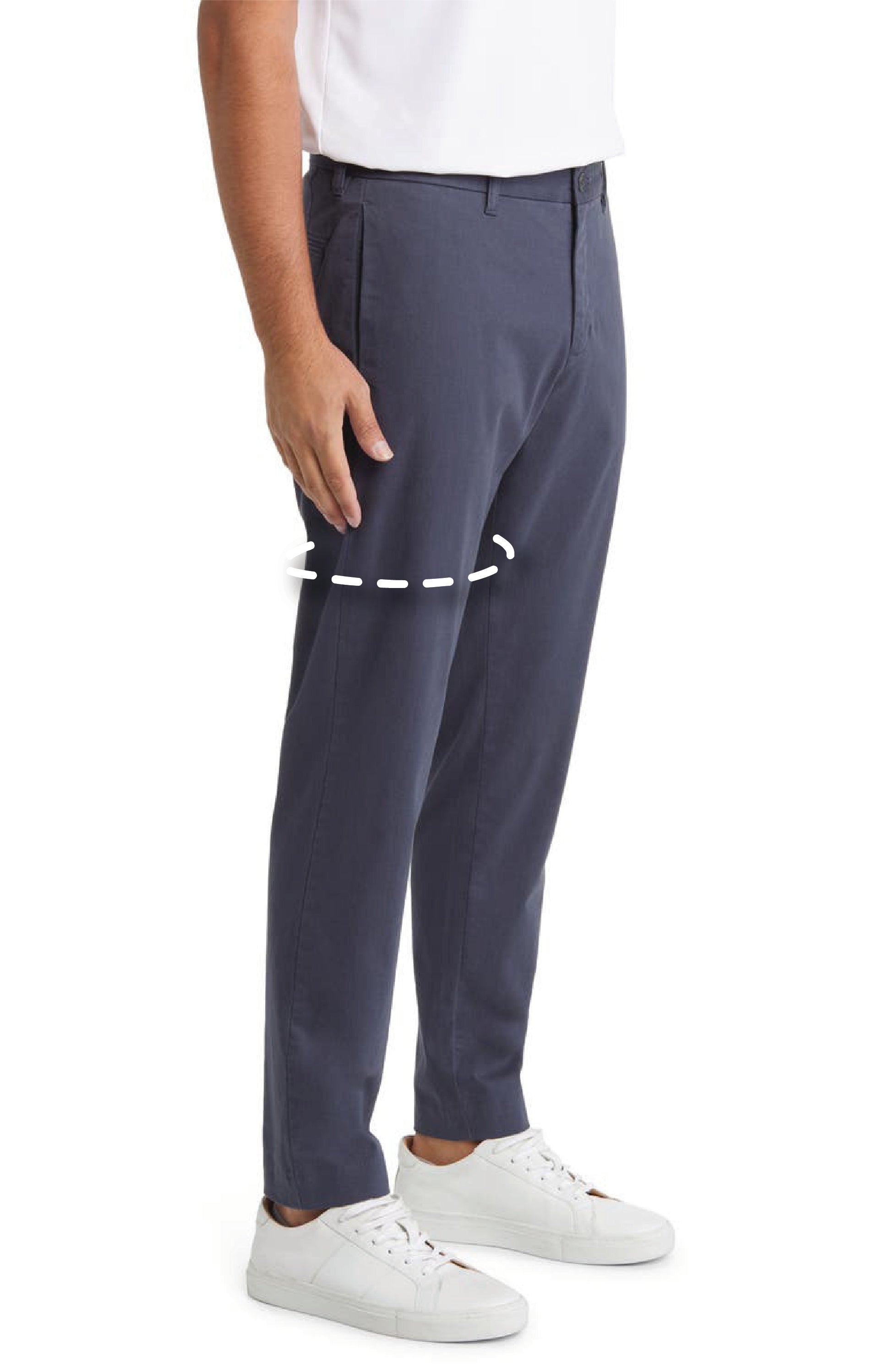BLUETOWN BASIC CHINO PANTS グレー Mサイズ Tech-Chino-Pant-Original-