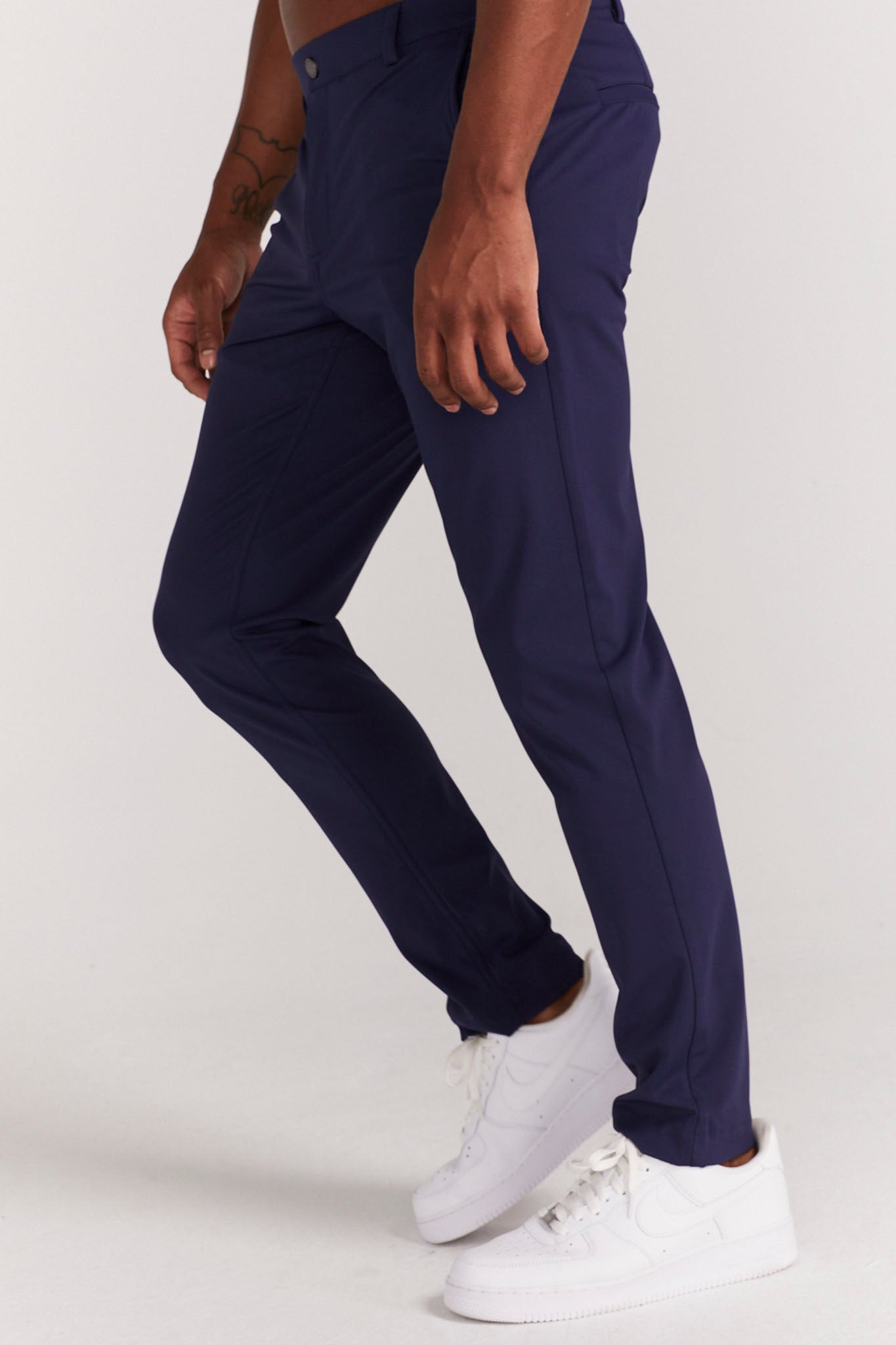 Tech Stretch Golf Chino Blue