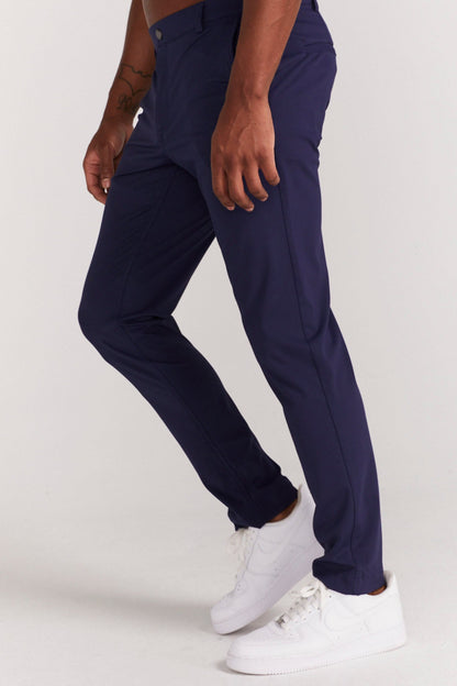 Tech Stretch Golf Chino Blue