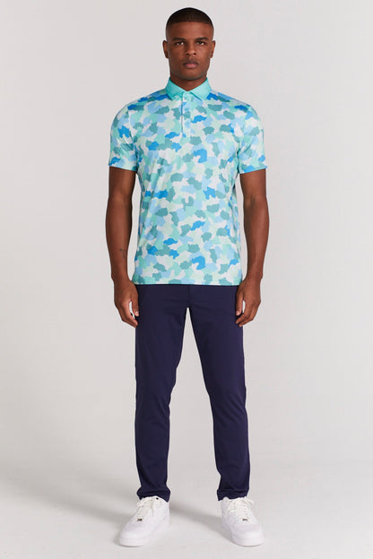 Tech Stretch Golf Chino Blue