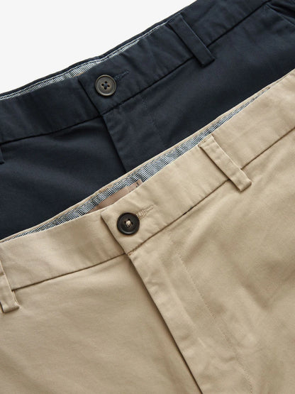 2 Pack Classic Chino Shorts
