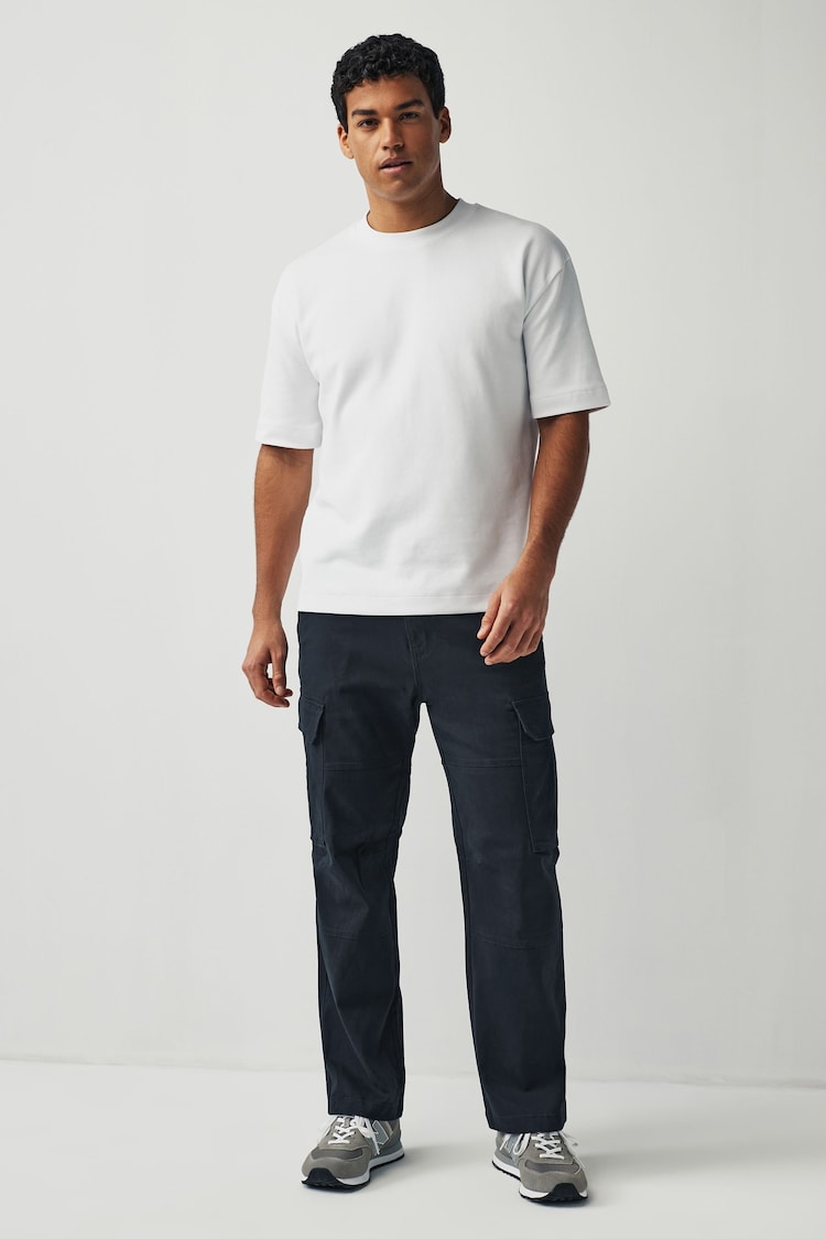 Classic Cargo Trouser Navy Blue