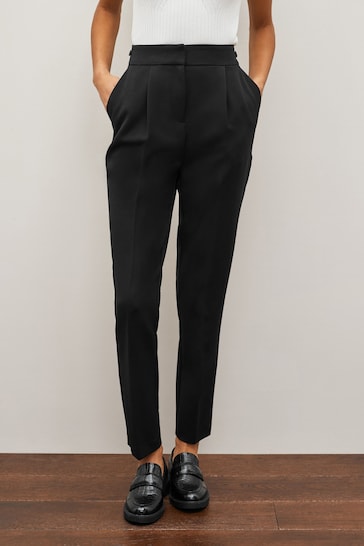 Black Tailored Hourglass Slim Trousers