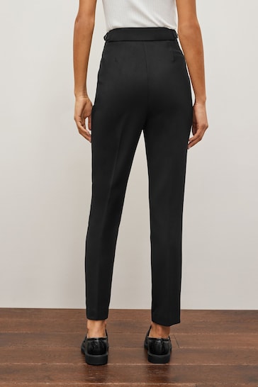 Black Tailored Hourglass Slim Trousers
