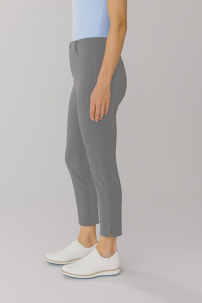 Womens Golf Capri Gray