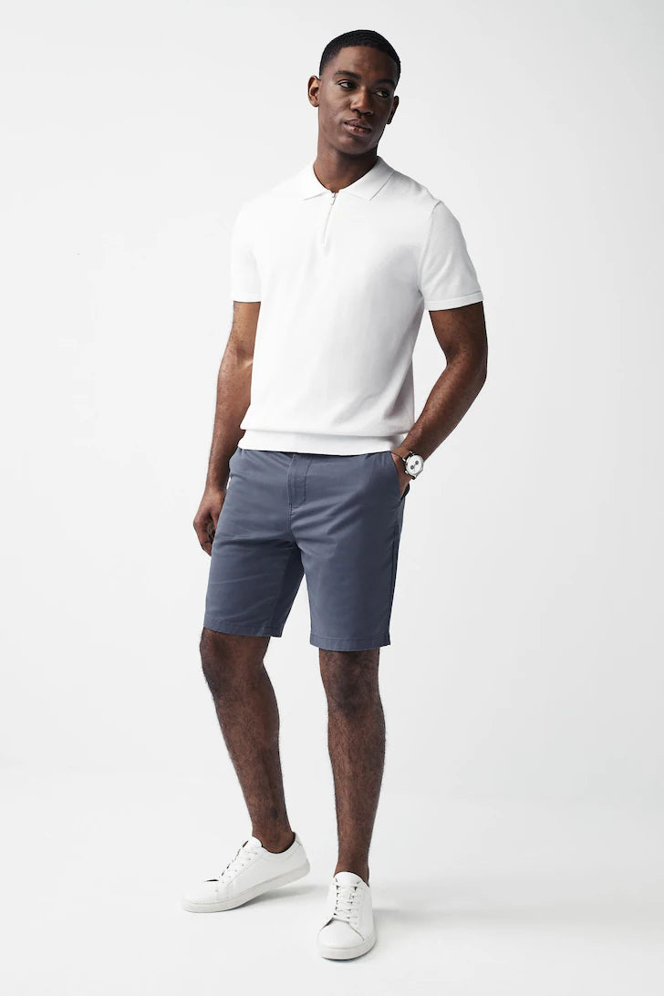 Chino shorts Mid blue